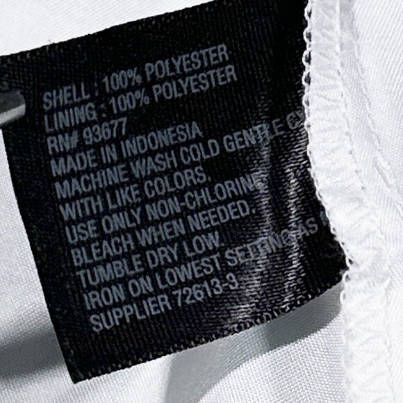 Worthington Ruffle Hem Lined Skirt Size 14 - Picture 8 of 11